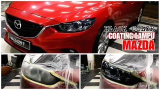 MAZDA6 - Headlight Black Coating Pasir Gudang Gombak Batu Caves Puncak Alam Selangor Kuala Lumpur