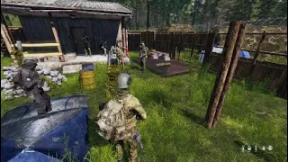 DayZ PS5 Official Server Base Raid