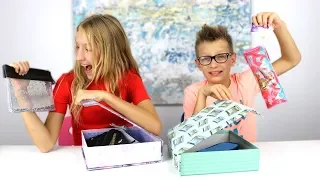 Mystery Box of Back to School Switch-Up Challenge!!!