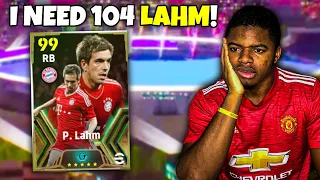 ONE LAST TRY FOR 104 LAHM! FC BAYERN MUNCHEN PACK OPENING PART 2! efootball 24 mobile