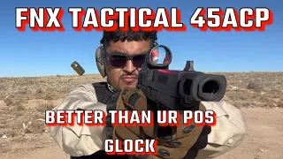FN FNX 45 Tactical - Better than a glock? ( 4k 60FPS )