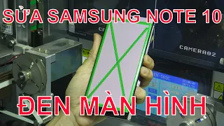 sửa điện thoại samsung note 10 đen màn hình gọi đến vẫn có chuông