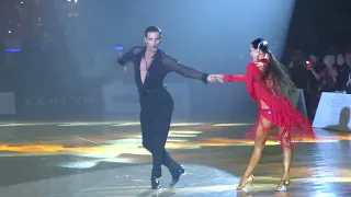 Nino Langella & Andra Vaidilaite Chachacha 파이널 솔로 차차차 2023 Korea Open Pro Latin Final