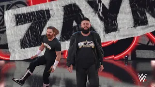 WWE 2K23: Kevin Owens And Sami Zayn Entrance w/ Wrestlemania 39 Attires (PS5 60fps)