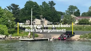 BOAT LAUNCH FIGHT! These two boaters won’t back DOWN ! BLOCK PUBLIC Launch! #fails