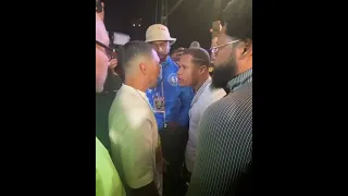 🔥TEOFIMO LOPEZ AND DEVIN HANEY EXCHANGED SOME WORDS AFTER GARCIA VS MARTIN FIGHT