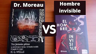 La isla del Doctor Moreau vs El hombre invisible (H. G. Wells) y El jugador de Croquet