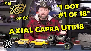 Worst Axial Capra UTB18 Unboxing & First Run Ever - KING of RC "One of Eighteen Special Edition"