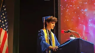 Texas valedictorian delivers speech right after dad's funeral