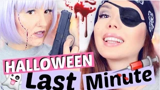 LAST MINUTE Halloweeen Make Ups mit Dingen die man zuhause hat| ViktoriaSarina