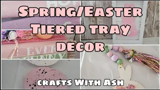 Spring/Easter Tiered Tray DIY