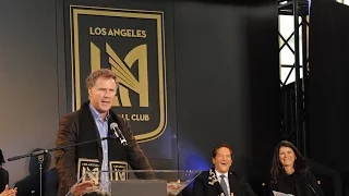 Will Ferrell loves soccer