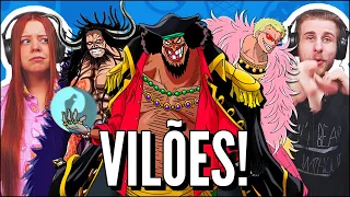 JOVENS REAGEM A M4RKIM - VILÕES DE ONE PIECE