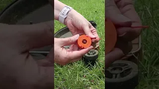 How to Replace String Trimmer Edger Line EASY / Worx Trimmer Spool Line / Weed Eater / Weed Whacker
