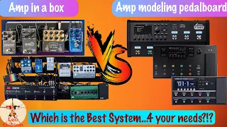 Amp Modelers vs "Amp in a Box" Pedalboards: why to choose one or the other? IR2, Amp Academy, Revolt