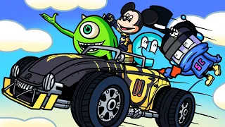 We Race Classic Disney Characters in Intense Karts in Disney Speedstorm!