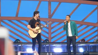 Shawn Mendes ft John Legend - Youth live (Global Citizen Festival 2018)