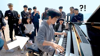 An Audience Boy Suddenly Joins Piano Stage And Plays La Campanella In Amazing Way, See Reaction