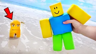 Roblox NOOB & Gegagedigedagedago (Fun at The Beach)