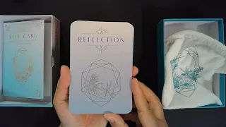 Self care Inspirational Card Deck, UNBOXING AND FLIP THROUGH