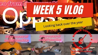 Guitar Vlog: Week 5 - Signs of improvement, guitar progress journey