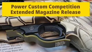 Power Custom Competition Extended Magazine Release Ruger 10/22 Review