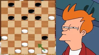 Checkmate in checkers.