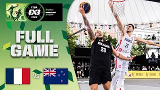 France v New Zealand | Men | Full Game | Crelan FIBA 3x3 World Cup 2022