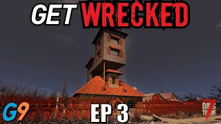 7 Days To Die - Get Wrecked EP3 (Corn, Potatoes and Pork)