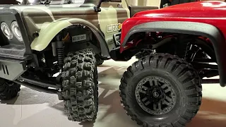 TRAXXAS TRX4M // pneus de CRX18 Hobbytech 🔥