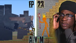 Is King Orange Really EVIL?! | Animation VS Minecraft Shorts 23 Reaction