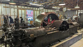 Miller Improved Engine startup at Coolspring Power Museum