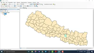 How to make a study area Map in ArcGis
