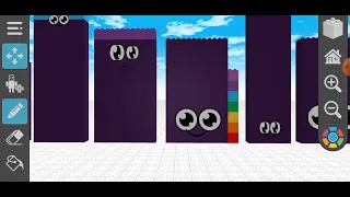 Numberblocks 1 to 100 drawbricks