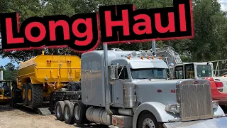 A week in the life of a heavy haul trucker | hauling a big articulating water truck