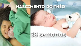 PARTO CESÁREA 38 SEMANAS 💙 Nascimento do Théo CENAS REAIS | TFMartins