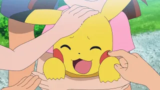 The Kids Quickly Take A Liking To Ash's Pikachu - Pokemon