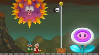New Super Mario Bros. Wii Arcade - 2 Player Walkthrough - #16
