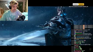 xQc reacts to World of Warcraft: Wrath of the Lich King - Cinematic Trailer