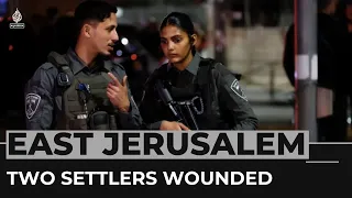 Two Israelis wounded in occupied East Jerusalem shooting