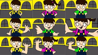 Human Elias Human Emily & Human Ethan Moments (Art 2D Animation)