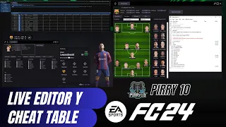 Como instalar Live Editor y Cheat Table para EA FC 24 TU10