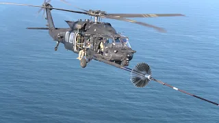 MH-60 Air Refueling