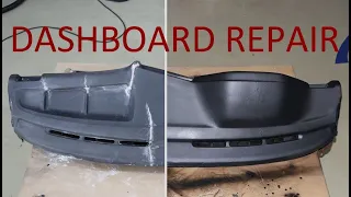 Cracked BMW e30 Dashboard Repair