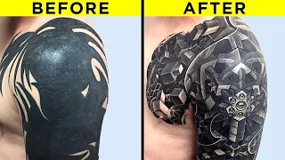 Most Creative Tattoo Cover Ups