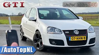 VW Golf GTI MK5 edition 240 ABT 232,150KM REVIEW on AUTOBAHN by AutoTopNL