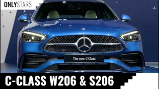 This is the all-new Mercedes C Class 2022 ! Sedan vs Wagon