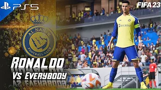 FIFA 23 Manchester united vs AL Nassr | Ronaldo's Revenge | Full Match - PS5 4K HDR 60FPS