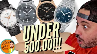 Tissot Watches Under $500 - The Ultimate 4 Tissot Collection