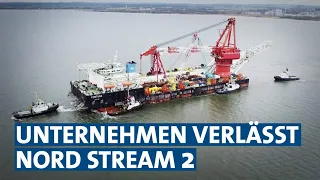 Unternehmen verlässt Nord Stream 2 | Panorama 3 | NDR